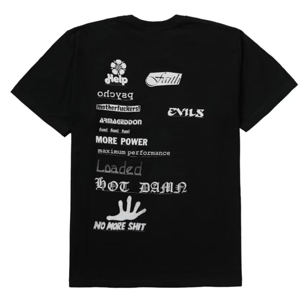 NWT Supreme No More Shit Tee - Black - XL